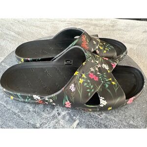 Cole Haan Grand 360 Findra Womens Size 9 Floral Slides Sandals Shoes